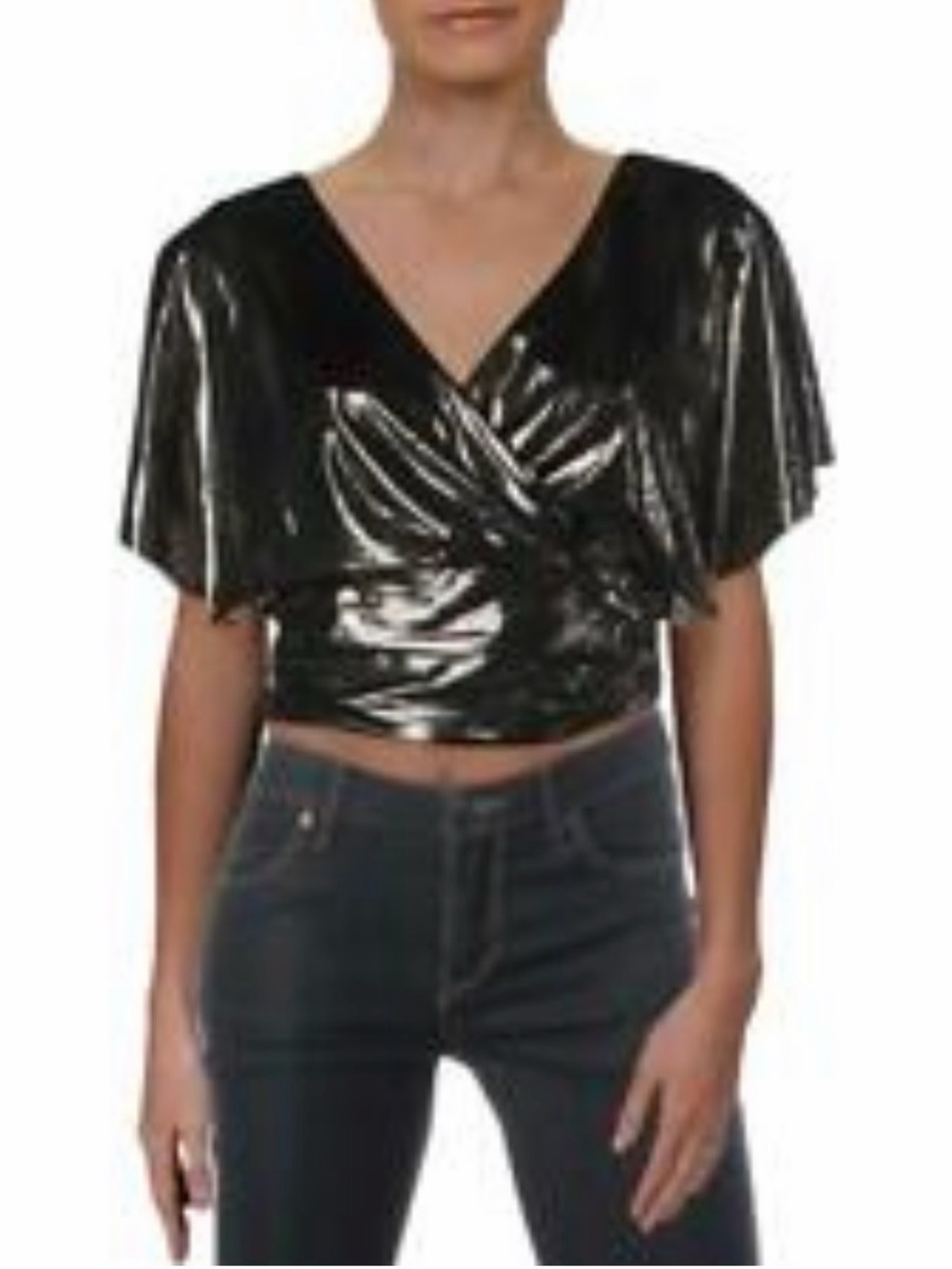 Aqua Luxe Crop Top